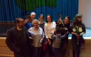 Премия им. Сергея Курехина 2018 г. Сотрудники Русского музея и участники фестиваля Императорские сады России 2017 "АВАНГАРДЕНС"