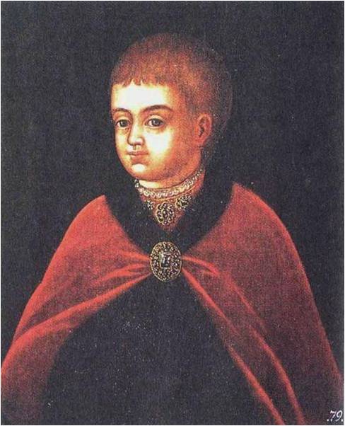 Пётр I. Парсуна XVII века. 