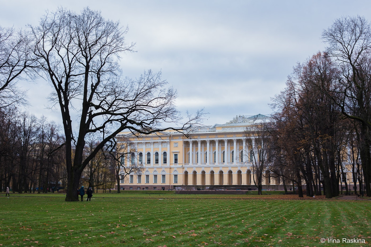 Картина михайловский сад