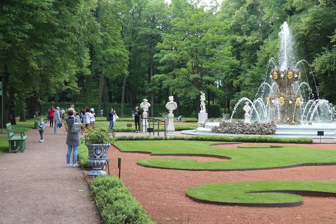 Летний сад в санкт петербурге сейчас фото